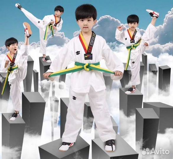 Добок Тхэквондо хлопок Корея кимоно 150 160 180