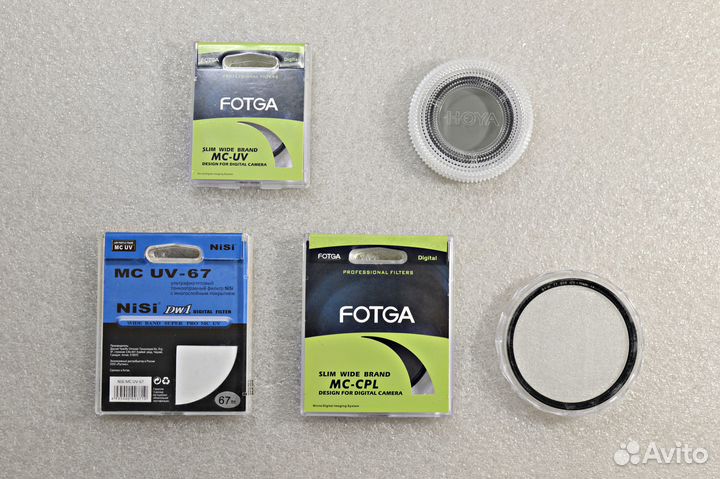 Новые светофильтры d46 - 77mm