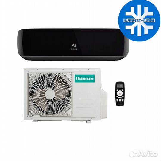 Кондиционеры Hisense Black Crystal