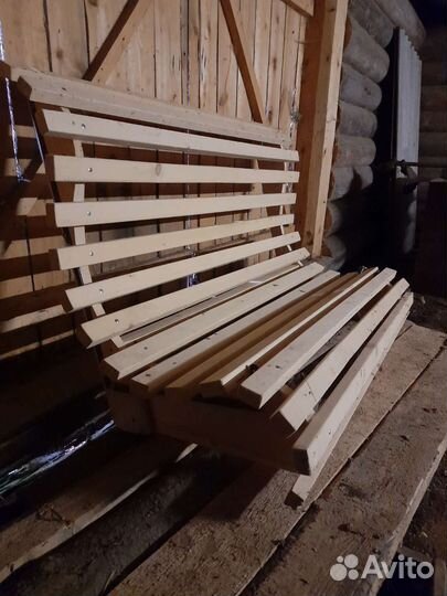 Качель деревянная