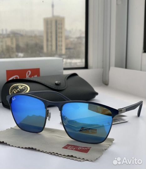 Очки ray ban LiteFroce зеркальные