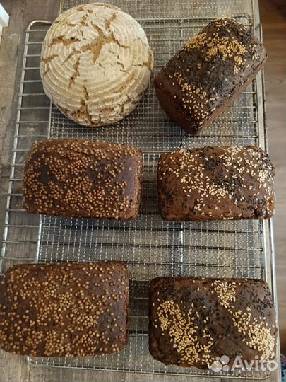 Хлеб ржаной бездрожжевой (на закваске)