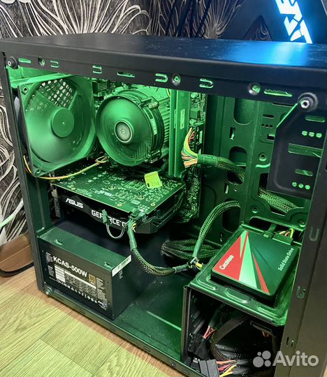 Игровой компьютер Intel i3-9100F/16Gb/GTX1650Super