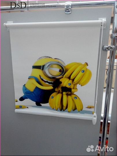 Рулонные шторы белые