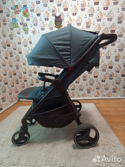 Прогулочная коляска carrello bravo Azure Blue