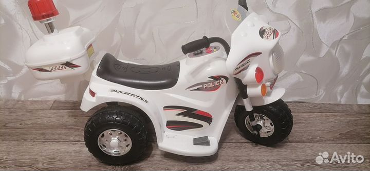 Детский мотоцикл на аккумуляторе бу