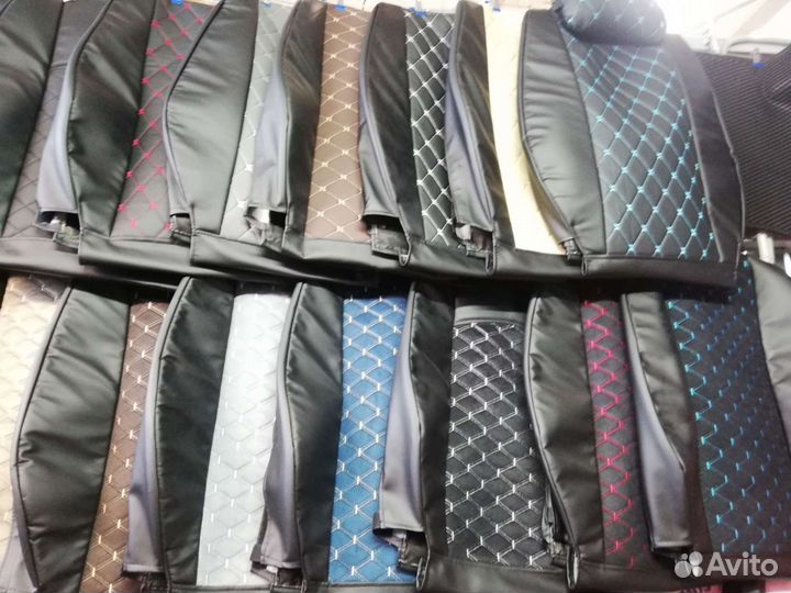 Авто чехлы на сидения а/м Газель