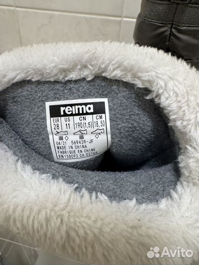 Дутики Reima размер 28