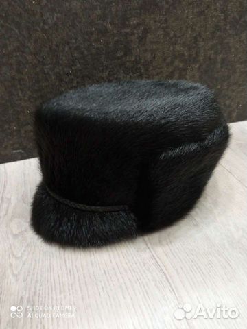 Норковая шапка мужская