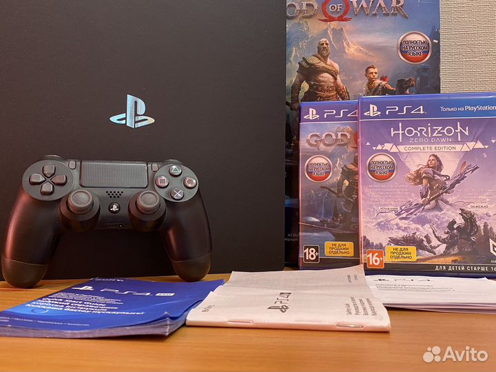 Sony PS4 Pro 1tb Идеал/3ревизия/топ игры