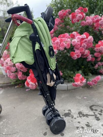 Прогулочная коляска трость бу