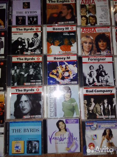 Коллекция CD\MP3 дисков зарубежных исполнителей