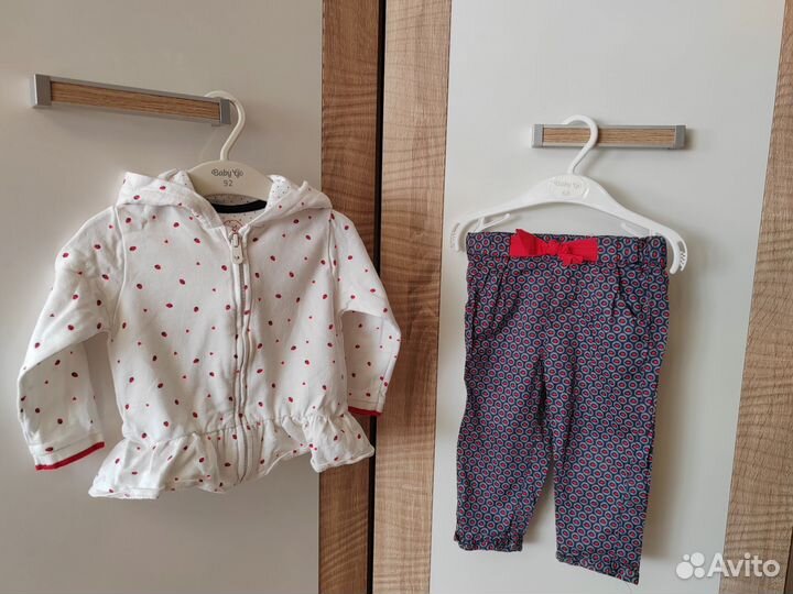 Детские вещи пакетом на девочку 74-80р