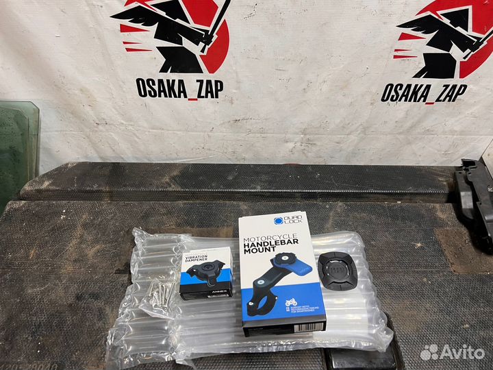 Крепление на руль с демпфером Quad Lock