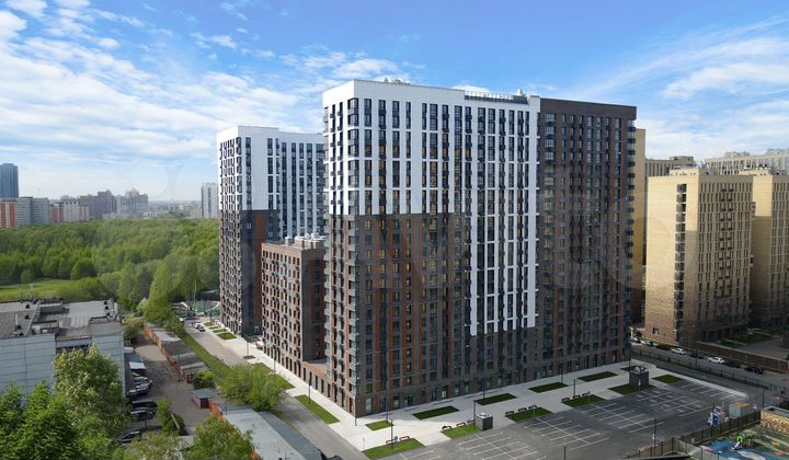 1-к. квартира, 37 м², 20/21 эт.