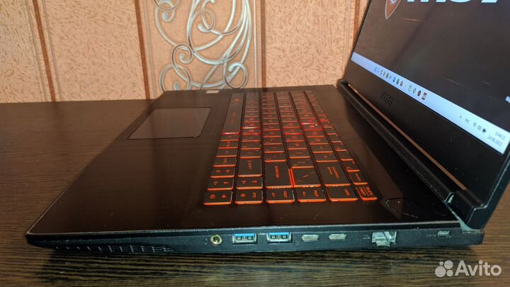 Игровой ноутбук MSI GF65 на i5 и RTX2060