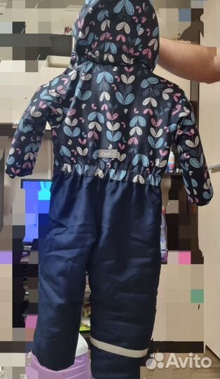 Зимний комбинезон для девочки 104 110