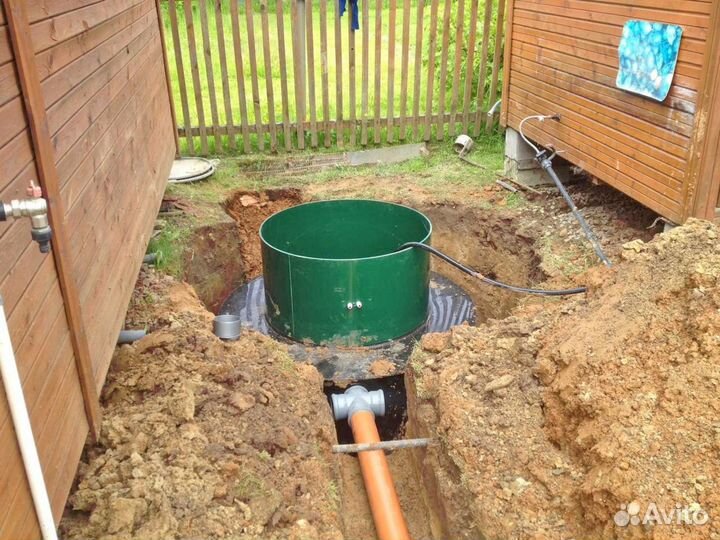 Септик Малахит 3 переливной