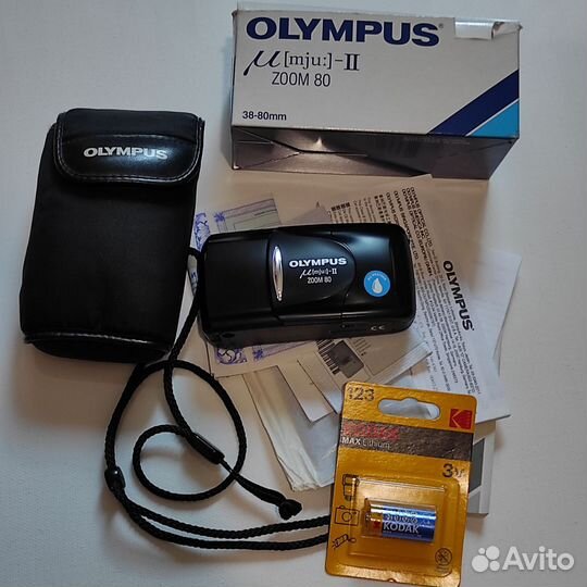 Olympus mju ii 80 Black как Новый