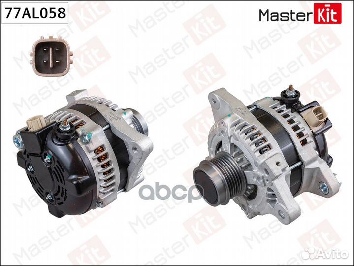 Генератор masterkit 77AL058 toyota avensis/RAV IV
