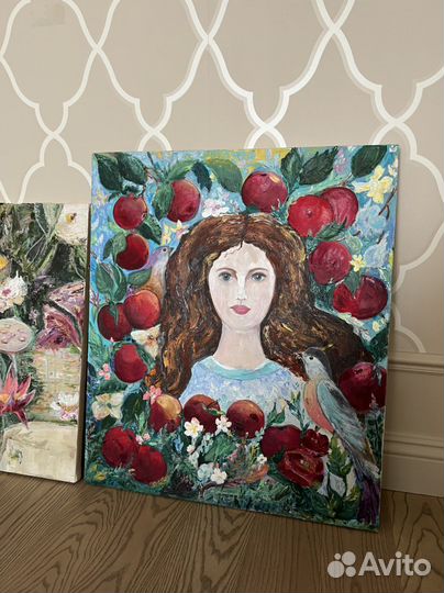 Картина холст масло