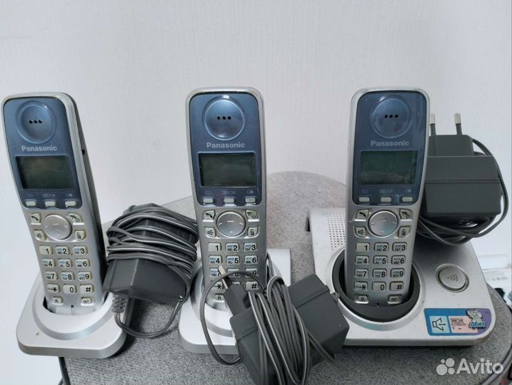 Радиотелефоны Panasonic и Siemens