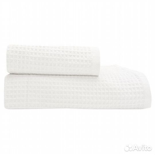 Полотенце вафельное cottonika 50х80см молочное, ар