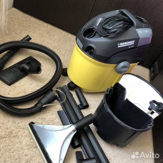 Аренда моющего, строительного пылесоса Karcher