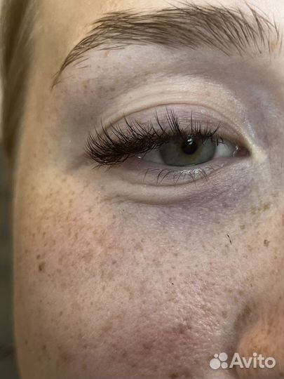 Наращивание ресниц модель