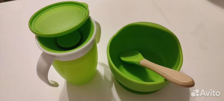 Силиконовая посуда для малышей Munchkin