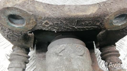 Суппорт тормозной задний левый renault fluence 1