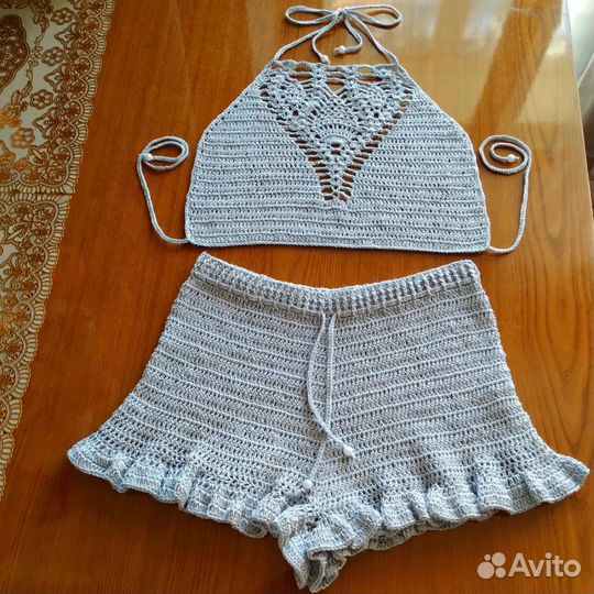 Костюм шорты и топ