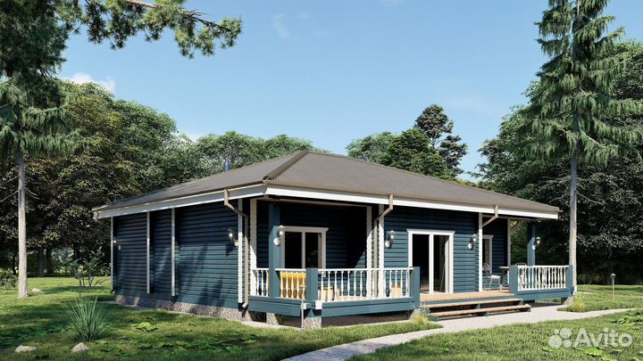 Дом из бруса