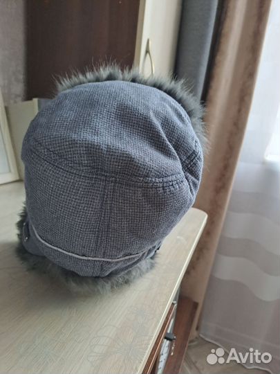 Шапка ушанка на мальчика 52 размер