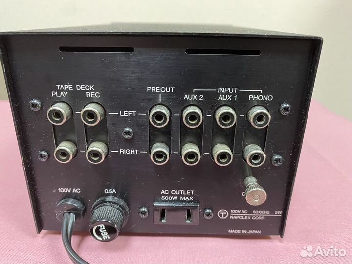 Усилитель-Фонокорректор Napolex HA-5 Made In Japan