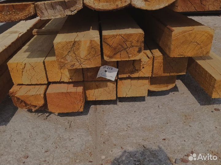 Доставка бруса из лиственницы по всей стране