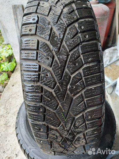 Шины камаевро 185 65 15 зимние б/у 2шт+1