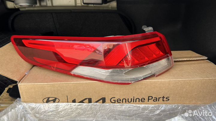 Фонарь левый kia optima jf