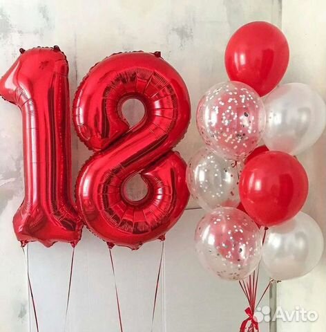 Шары гелиевые фонтан