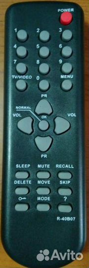 Пульт Daewoo R-40B07 для телевизора