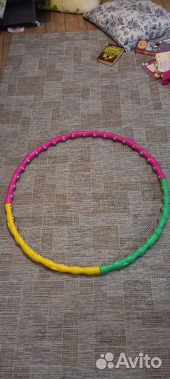 Обруч с магнитными шариками 98 см