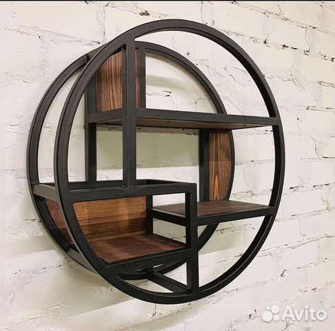 Полки в стиле Лофт