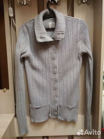 Кофта кардиган женская 42 44 хлопок Европа