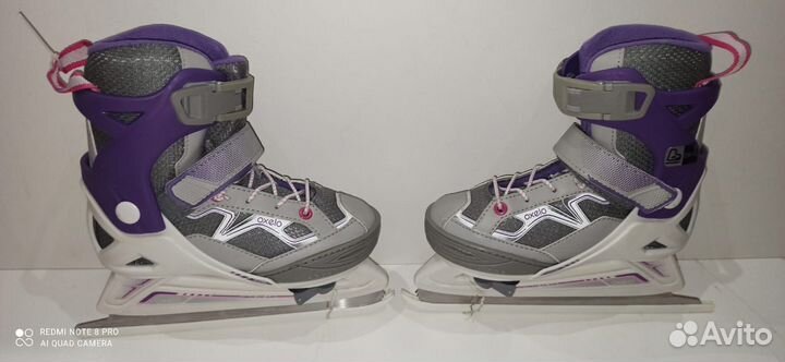 Коньки детские раздвижные 32 35