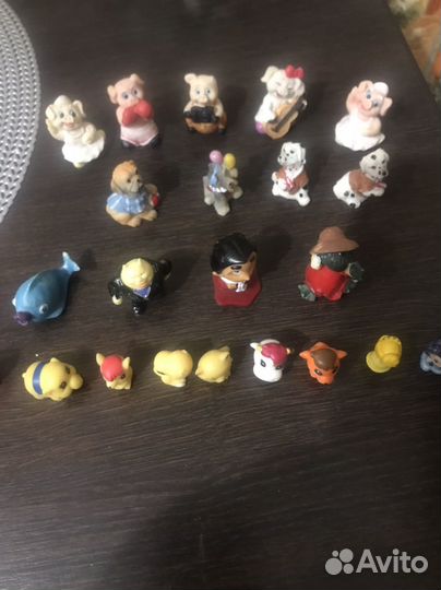 Игрушки из киндера 90х