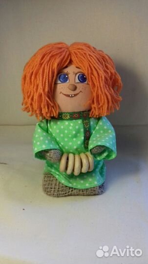 Текстильная кукла. Сувенир. Домовенок