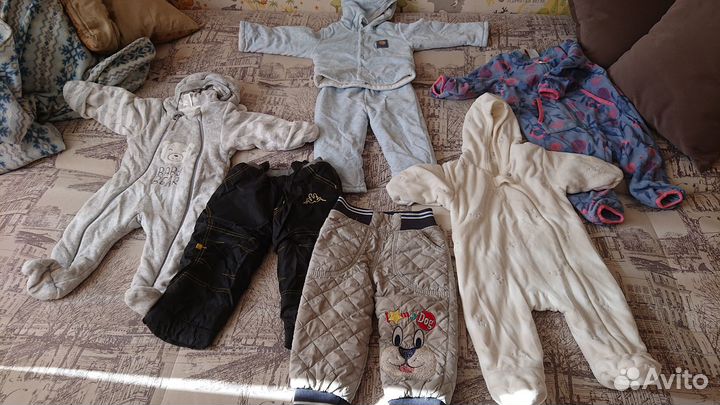 Пакет детской одежды от 3- 6 мес