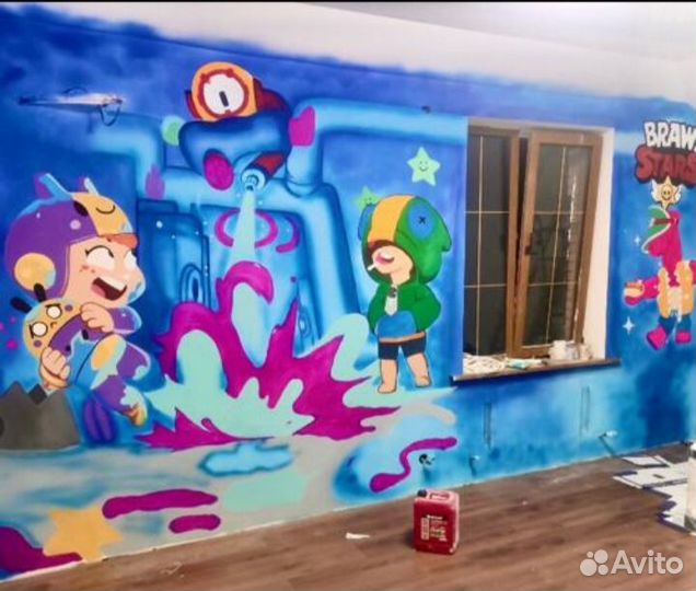 Художественная роспись стен