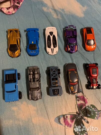 Hot wheels машинки