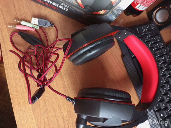 Игровые наушники для пк б/у